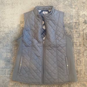 Kim Rogers lightweight gray vest Size M